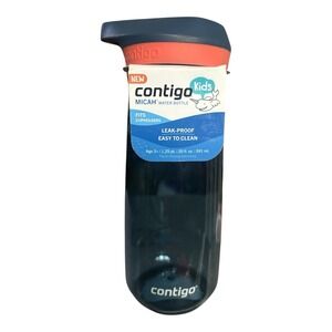 Contigo 2 pkKid's 20 oz. Micah Water Bottle with Simple Lid Blueberry Wide Mouth